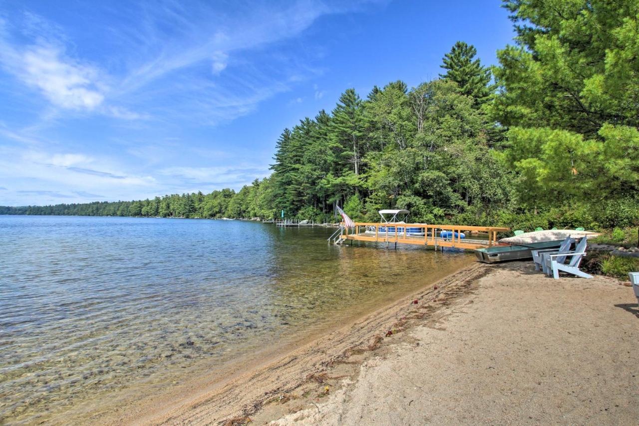 Family Cabin With Beach Access On Panther Pond Raymond Eksteriør bilde